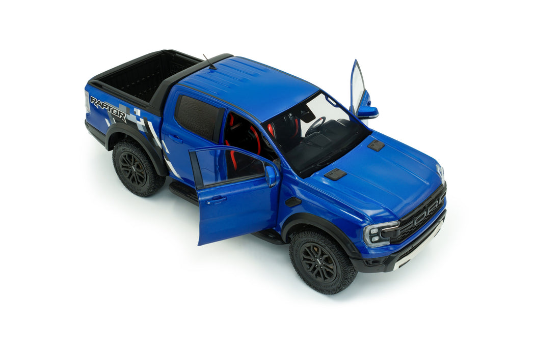 1:18 Ford Ranger Raptor Blue Lightning 2024