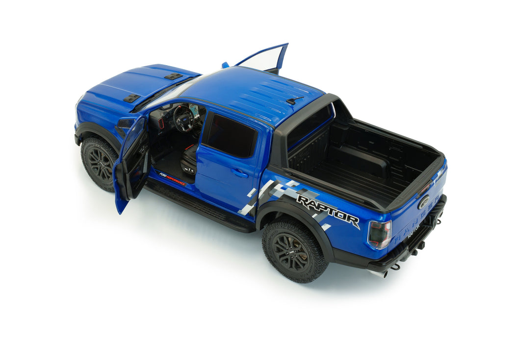 1:18 Ford Ranger Raptor Blue Lightning 2024