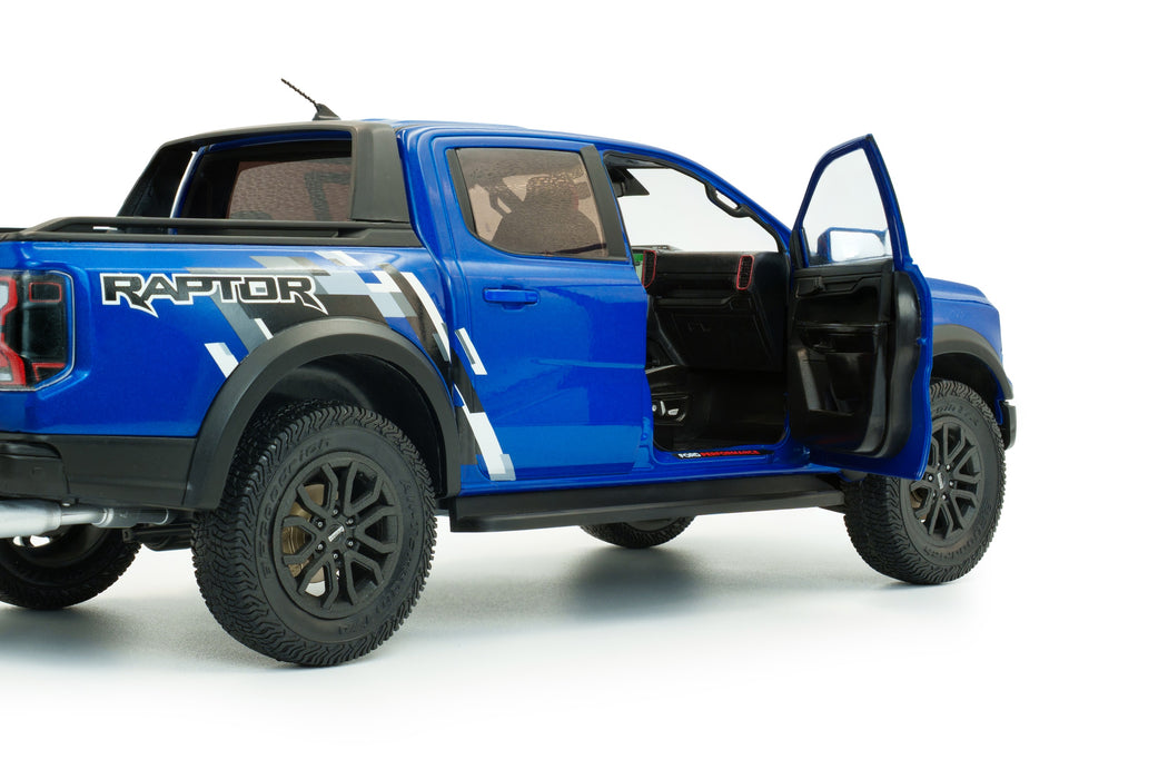 1:18 Ford Ranger Raptor Blue Lightning 2024