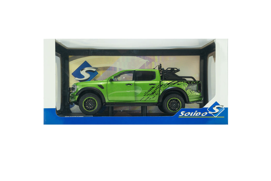 1:18 FORD RANGER RAPTOR METALLIC GREEN 2024