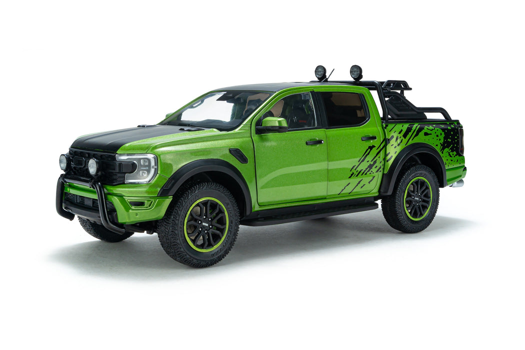1:18 FORD RANGER RAPTOR METALLIC GREEN 2024