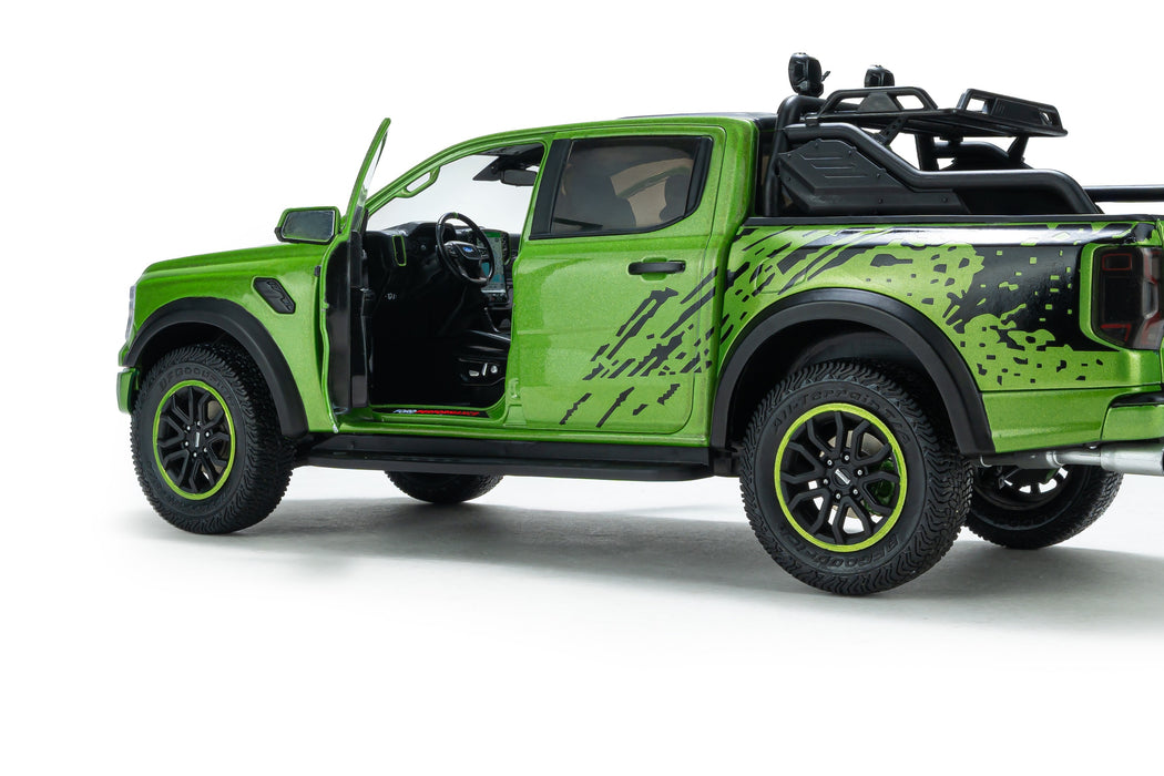 1:18 FORD RANGER RAPTOR METALLIC GREEN 2024