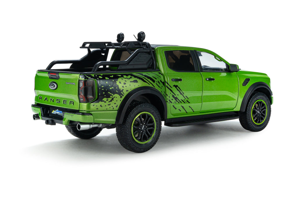 1:18 FORD RANGER RAPTOR METALLIC GREEN 2024