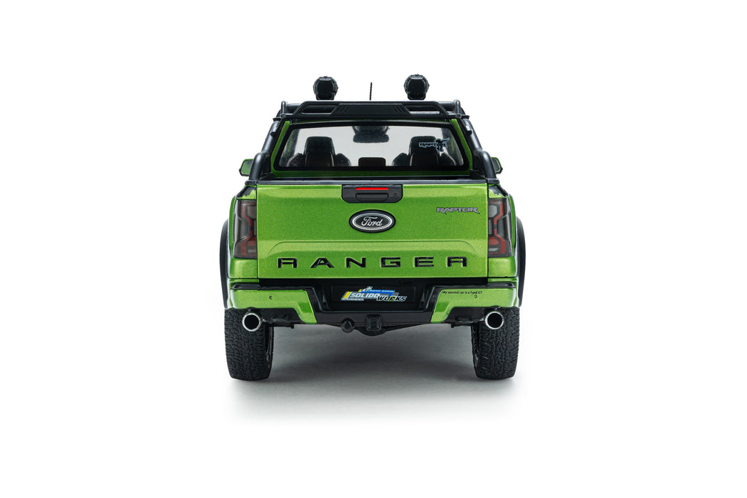 1:18 FORD RANGER RAPTOR METALLIC GREEN 2024