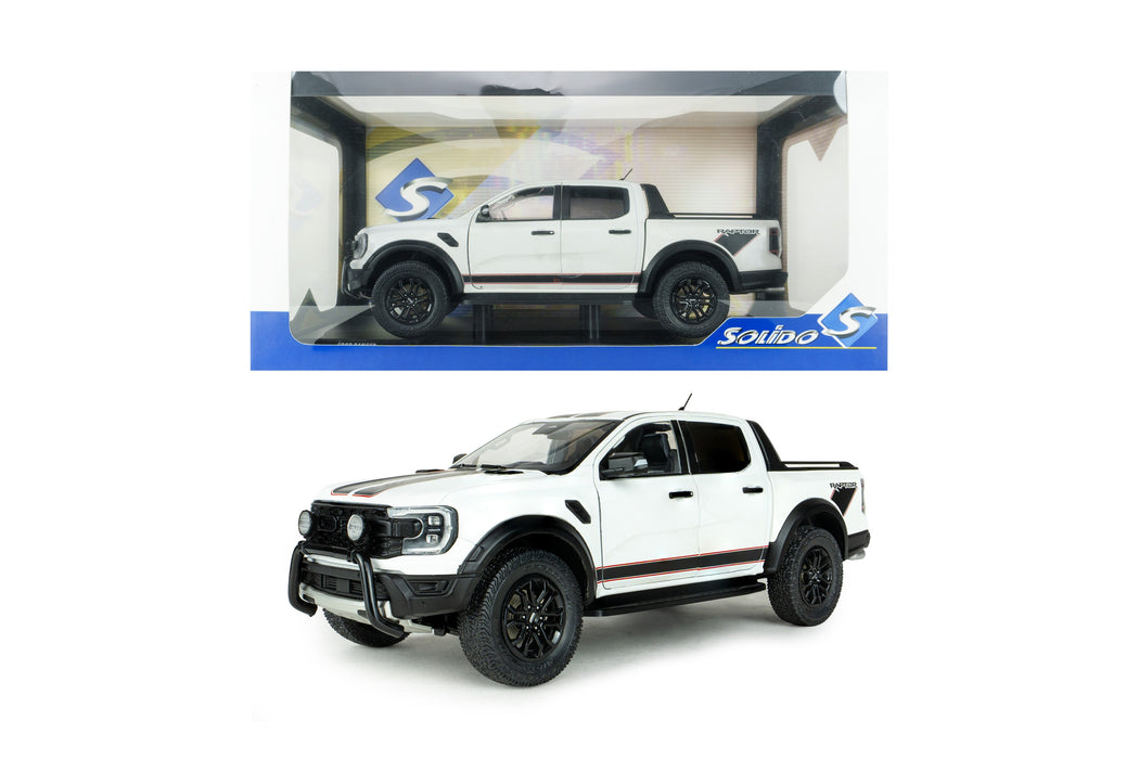1:18 FORD RANGER RAPTOR ICE WHITE 2024