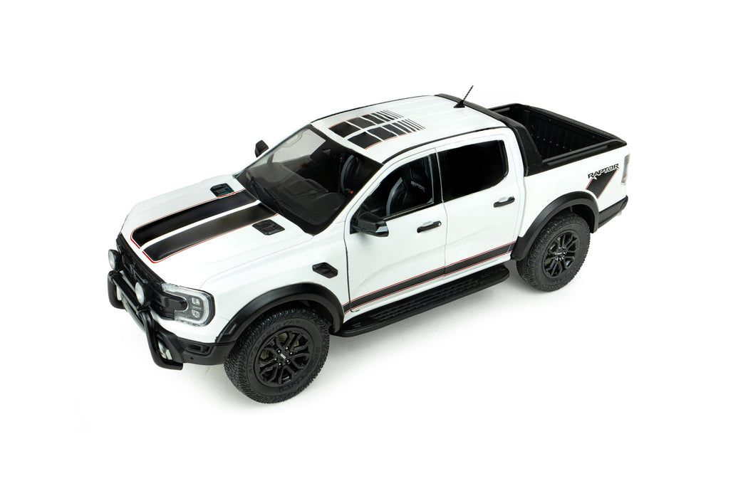 1:18 FORD RANGER RAPTOR ICE WHITE 2024