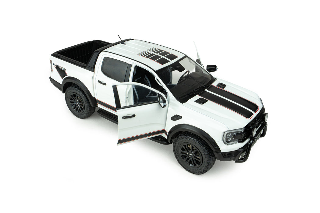 1:18 FORD RANGER RAPTOR ICE WHITE 2024