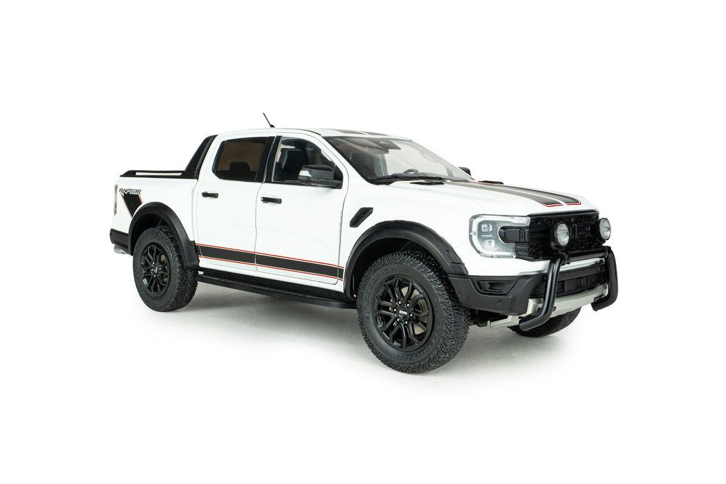1:18 FORD RANGER RAPTOR ICE WHITE 2024