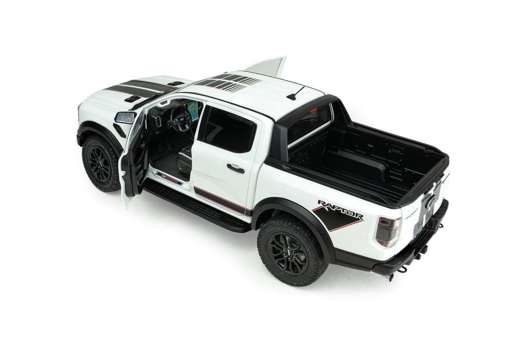 1:18 FORD RANGER RAPTOR ICE WHITE 2024