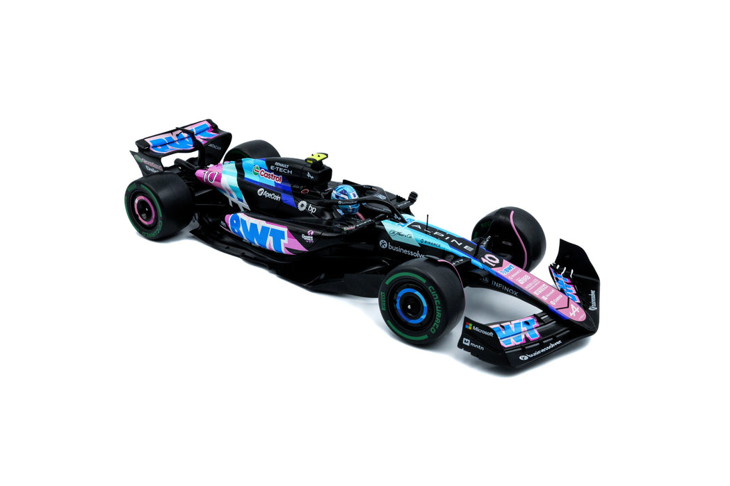 1:18 Alpine F1 Team A524 Blue P.Gasly Brazilian GP 2024