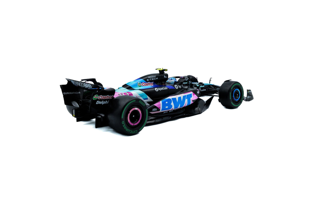 1:18 Alpine F1 Team A524 Blue P.Gasly Brazilian GP 2024