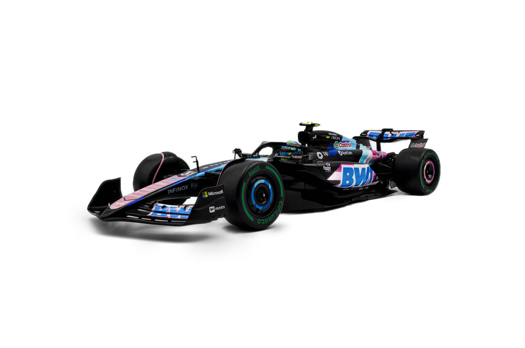 1:18 Alpine F1 Team A524 Blue E.Ocon Brazilian GP 2024