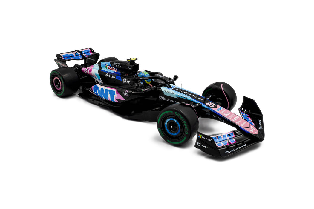 1:18 Alpine F1 Team A524 Blue E.Ocon Brazilian GP 2024