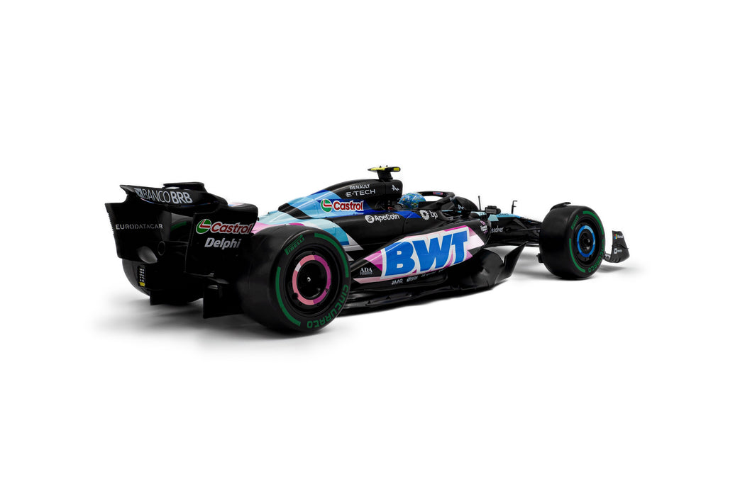 1:18 Alpine F1 Team A524 Blue E.Ocon Brazilian GP 2024