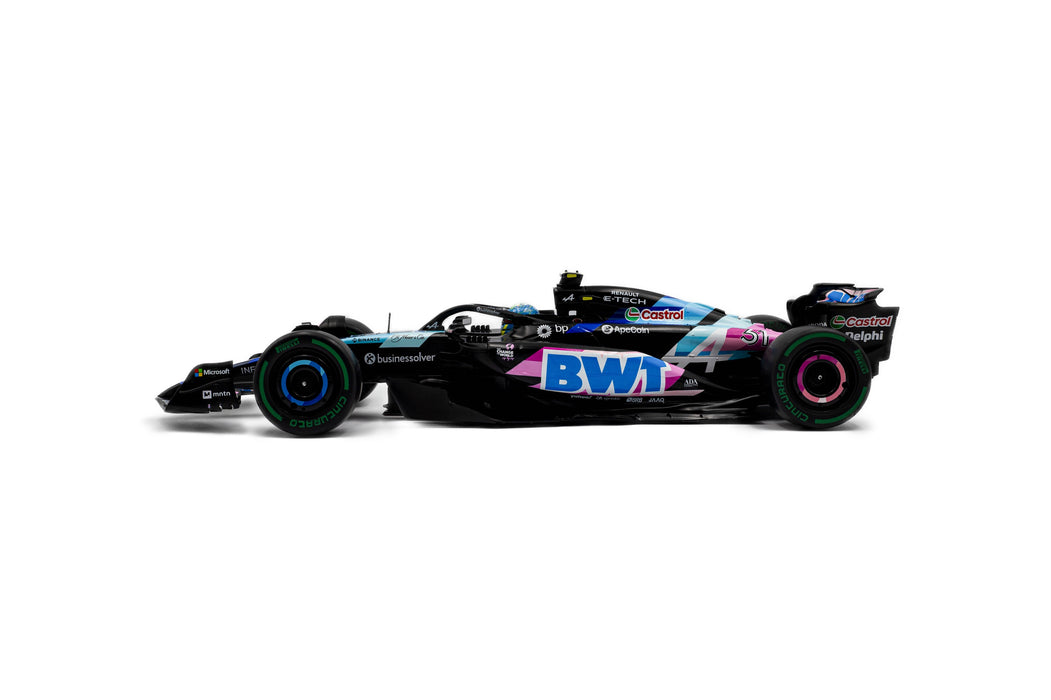 1:18 Alpine F1 Team A524 Blue E.Ocon Brazilian GP 2024
