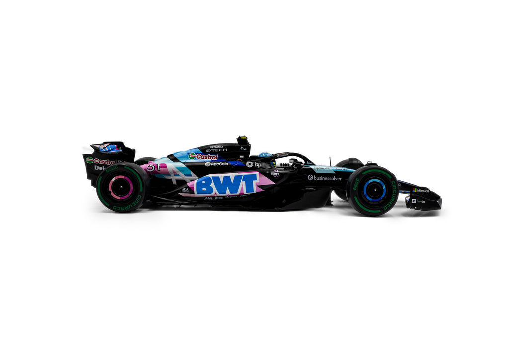 1:18 Alpine F1 Team A524 Blue E.Ocon Brazilian GP 2024