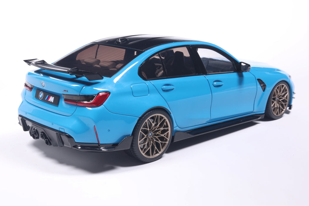 1:18 BMW M3 PERFORMANCE PARTS DAYTONA BEACH BLUE 2024
