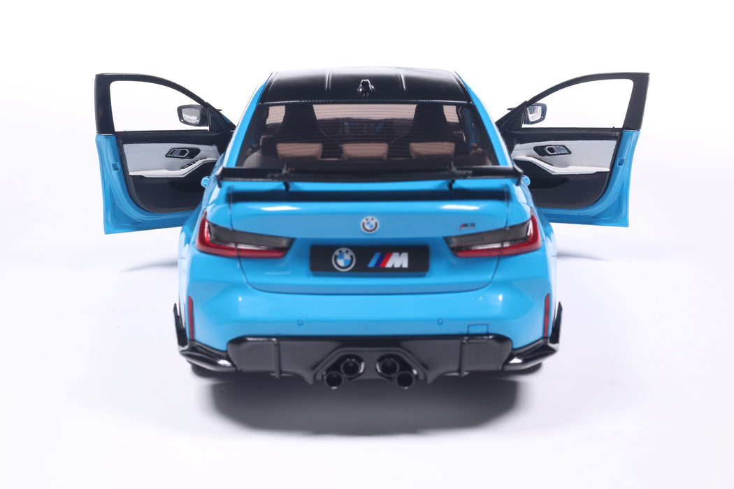 1:18 BMW M3 PERFORMANCE PARTS DAYTONA BEACH BLUE 2024