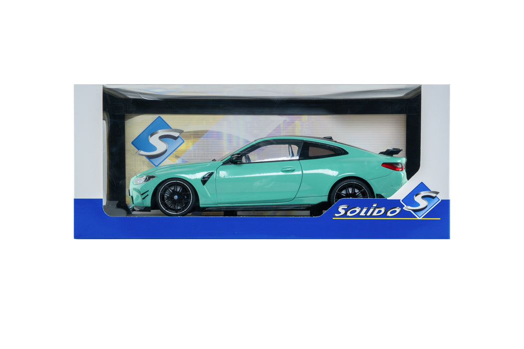 1:18 BMW M4 PERFORMANCE PARTS SOLIDO WORKS TURQUOISE 2025