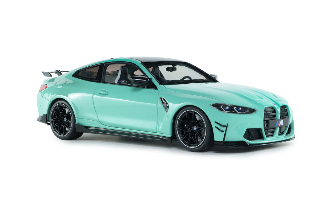 1:18 BMW M4 PERFORMANCE PARTS SOLIDO WORKS TURQUOISE 2025