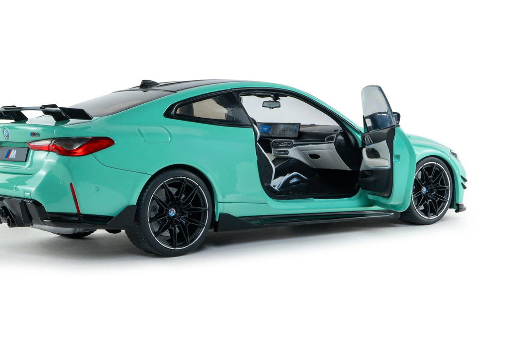 1:18 BMW M4 PERFORMANCE PARTS SOLIDO WORKS TURQUOISE 2025