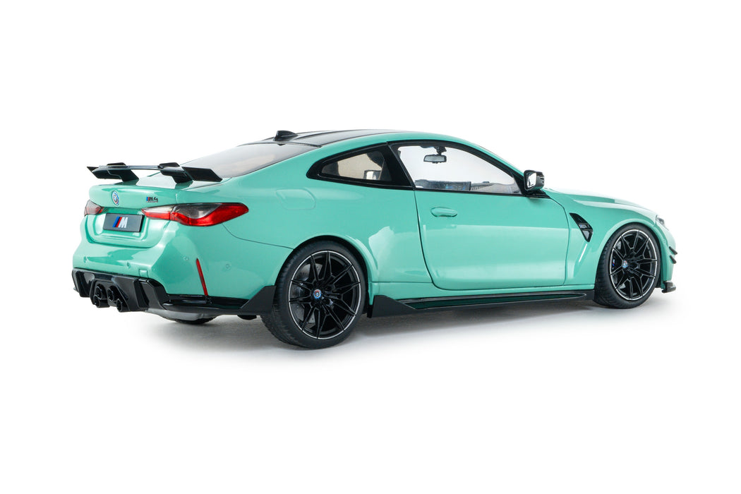 1:18 BMW M4 PERFORMANCE PARTS SOLIDO WORKS TURQUOISE 2025
