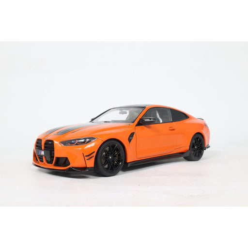 1:18 BMW M4 PERFORMANCE PARTS INDIVIDUAL FIRE ORANGE 2025