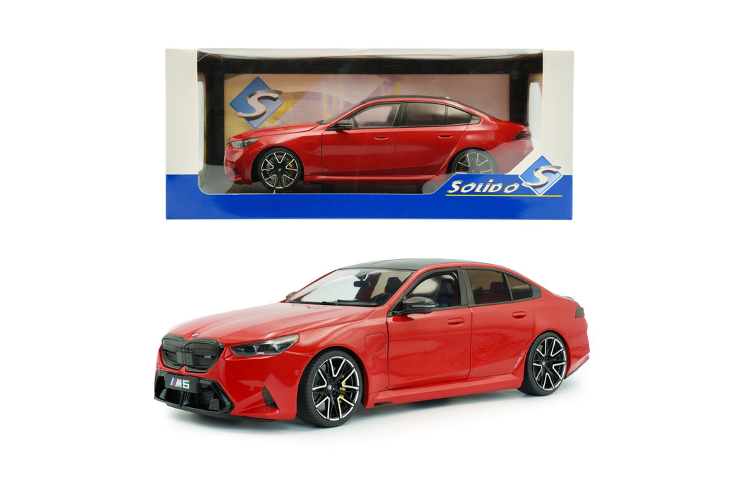 1:18 BMW M5 Fire Red 2025