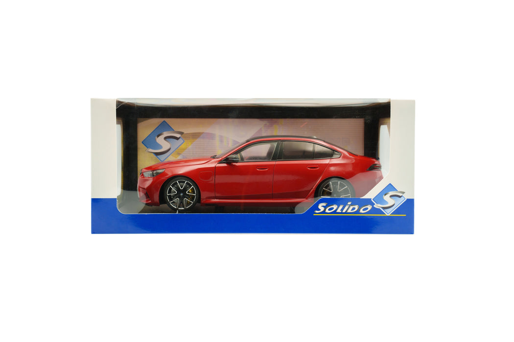1:18 BMW M5 Fire Red 2025