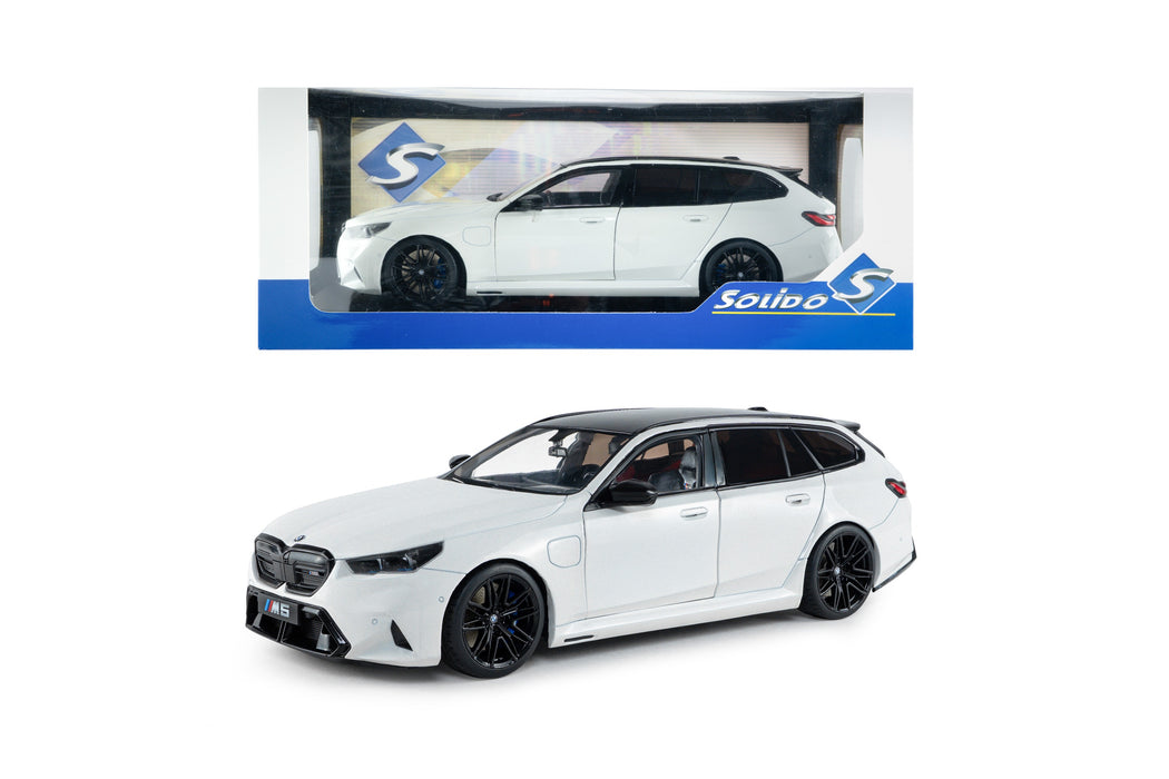 1:18 BMW M5 TOURING ALPINE WHITE SOLID 2025