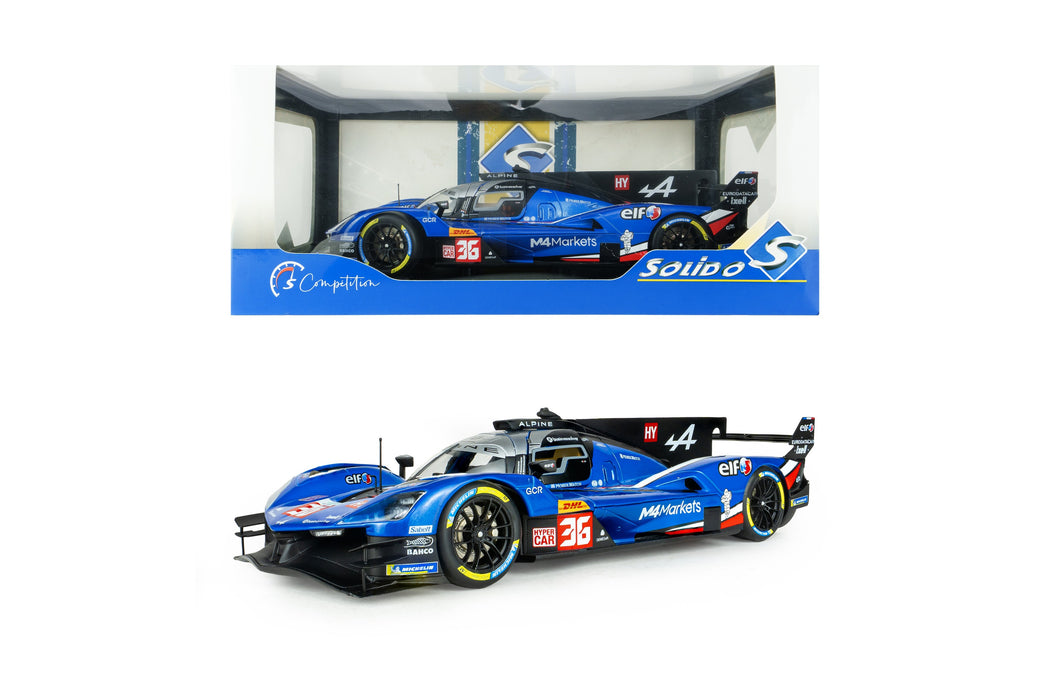 1:18 ALPINE RACING A424 LMDh BLUE MAKOWIECKI / GOUNON / SCHUMACHER #36 INTERLAGOS 2025