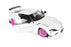 1:18 TOYOTA GR SUPRA LIBERTY WALK BODY KIT WHITE PINK 2025
