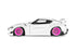 1:18 TOYOTA GR SUPRA LIBERTY WALK BODY KIT WHITE PINK 2025