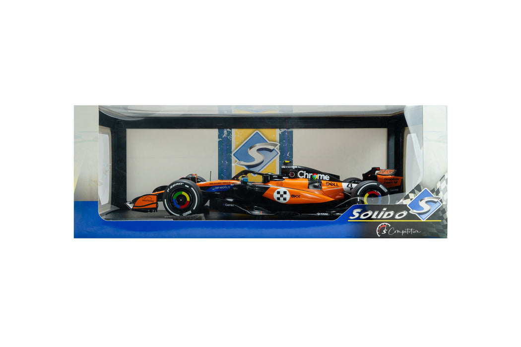 1:18 MCLAREN MCL39 ORANGE L.NORRIS #4 GP MONACO 2025