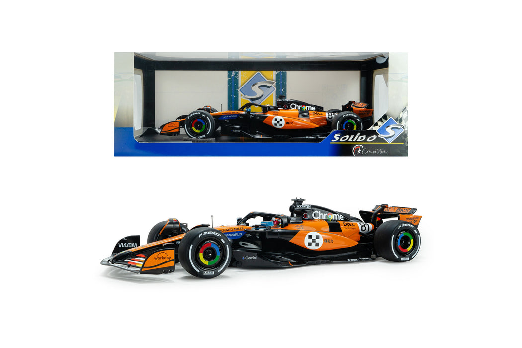 1:18 MCLAREN MCL39 ORANGE O.PIASTRI #81 GP MONACO 2025