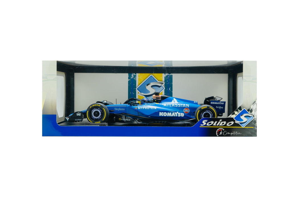 1:18 WILLIAMS FW47 BLUE A.ALBON #23 GP AUSTRALIA 2025