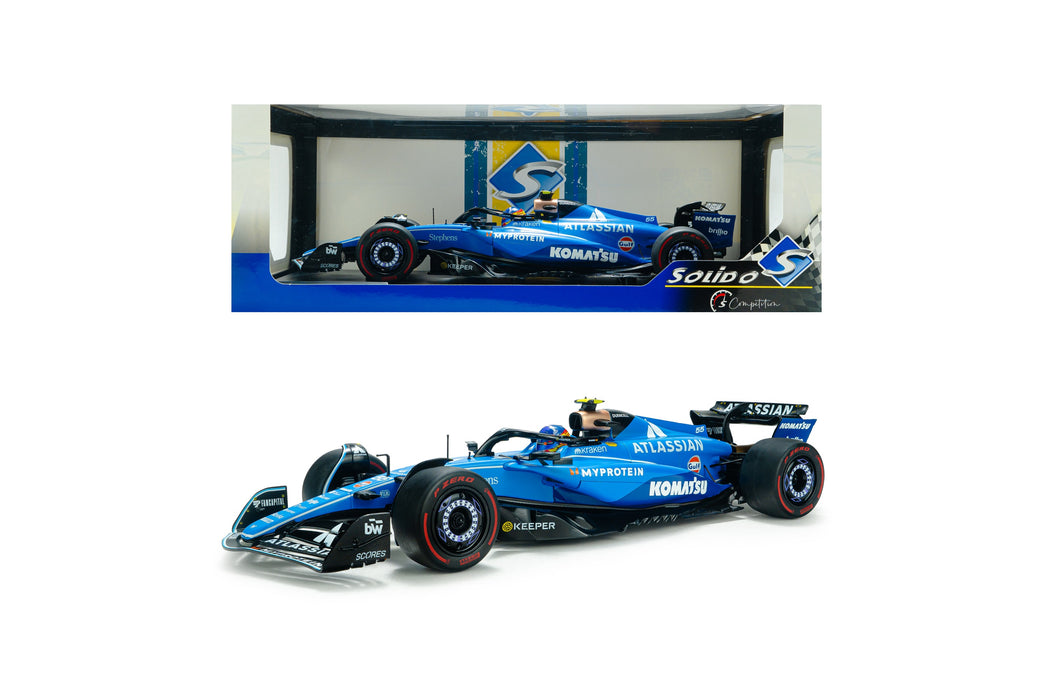 1:18 WILLIAMS FW47 BLUE C.SAINZ #55 GP AUSTRALIA 2025