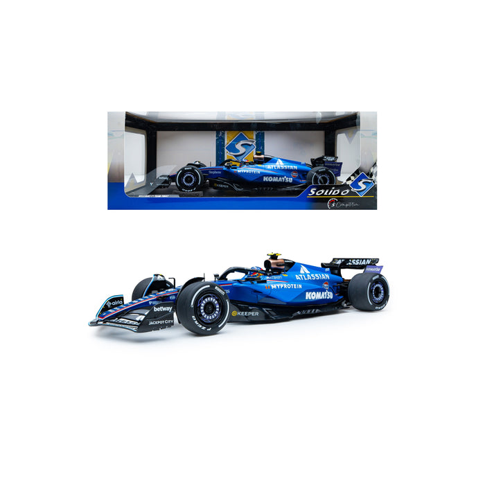 1:18 WILLIAMS FW47 BLUE C.SAINZ #55 GP AZERBAÏJAN 2025