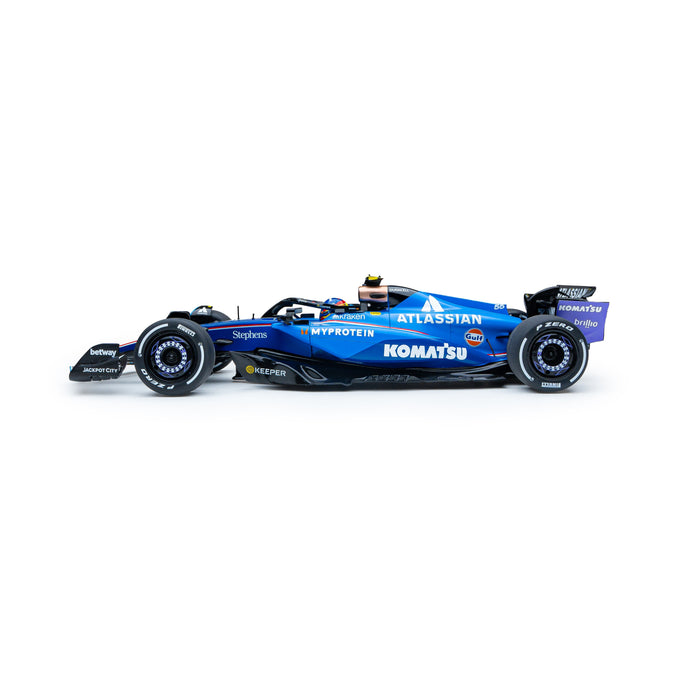 1:18 WILLIAMS FW47 BLUE C.SAINZ #55 GP AZERBAÏJAN 2025