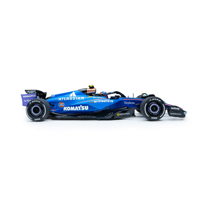1:18 WILLIAMS FW47 BLUE C.SAINZ #55 GP AZERBAÏJAN 2025