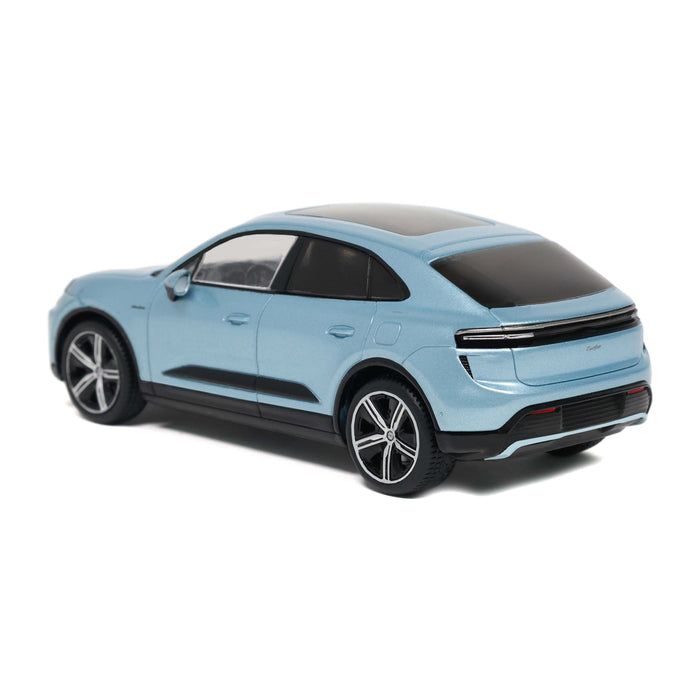 1:43 PORSCHE MACAN TURBO FROZEN BLUE METALLIC 2025