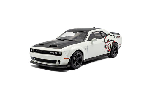 1:43 DODGE CHALLENGER SRT HELLCAT REDEYE WIDEBODY CUSTOM WHITE KNUCKLE 2020