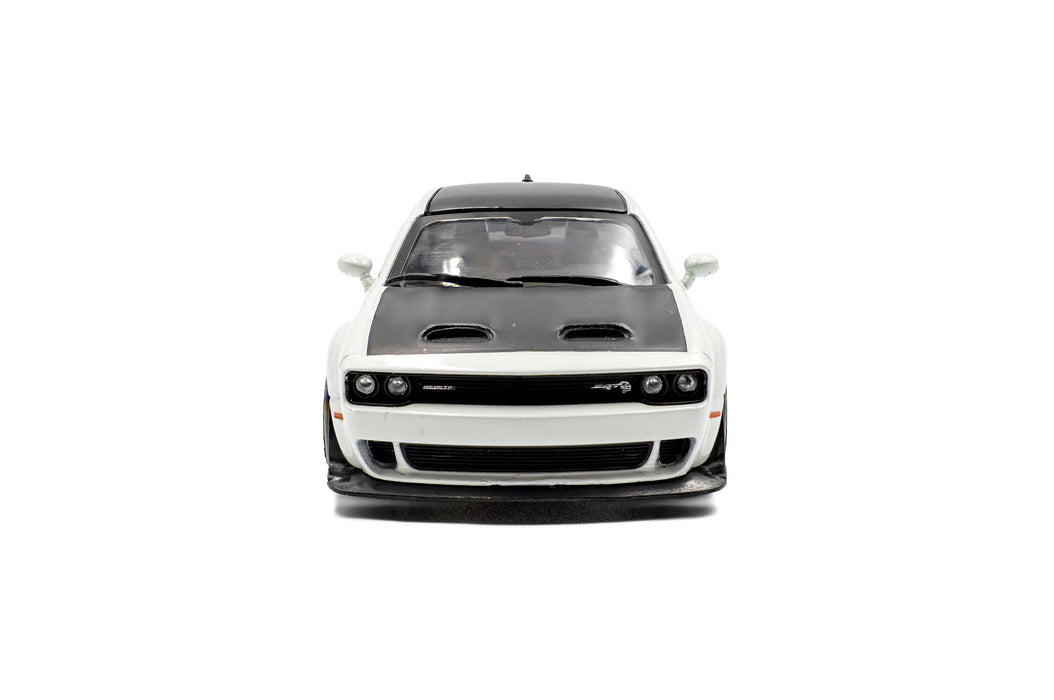 1:43 DODGE CHALLENGER SRT HELLCAT REDEYE WIDEBODY CUSTOM WHITE KNUCKLE 2020
