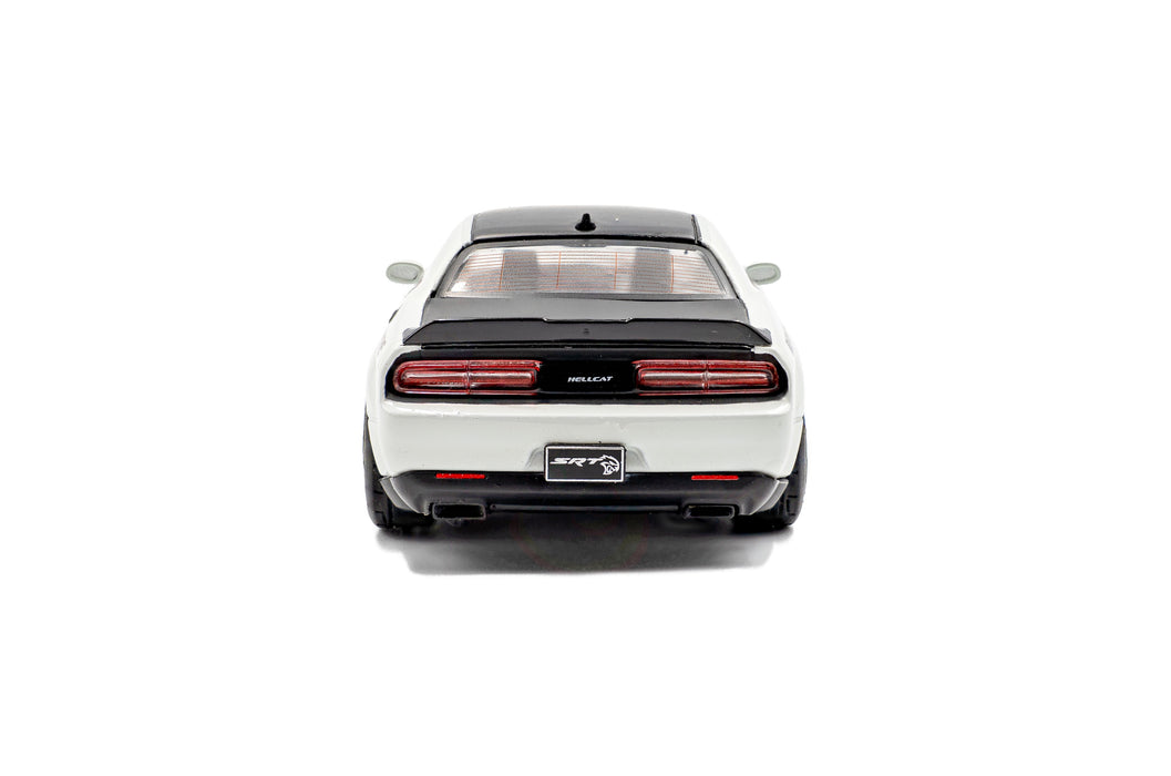 1:43 DODGE CHALLENGER SRT HELLCAT REDEYE WIDEBODY CUSTOM WHITE KNUCKLE 2020