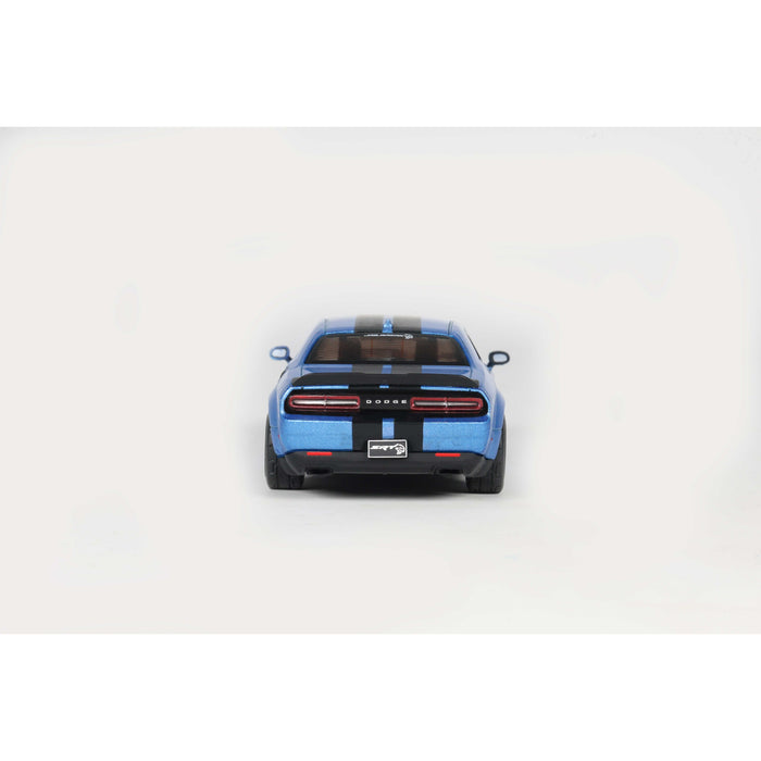 1:43 DODGE CHALLENGER SRT HELLCAT REDEYE WIDEBODY CUSTOM METALLIC BLUE 2020