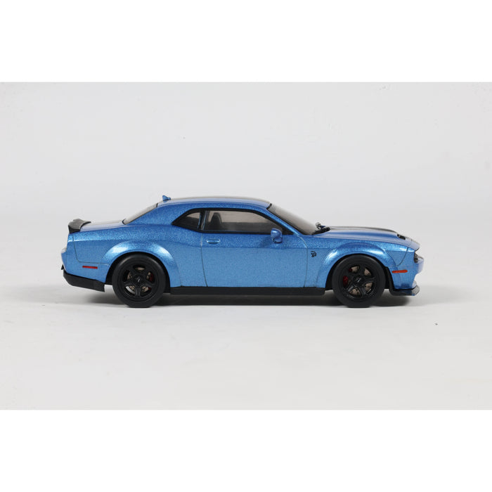 1:43 DODGE CHALLENGER SRT HELLCAT REDEYE WIDEBODY CUSTOM METALLIC BLUE 2020