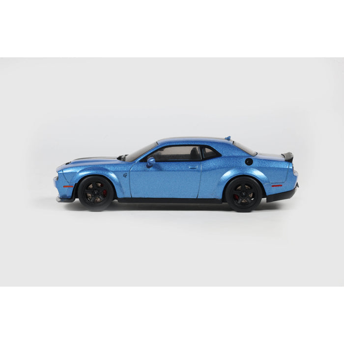 1:43 DODGE CHALLENGER SRT HELLCAT REDEYE WIDEBODY CUSTOM METALLIC BLUE 2020