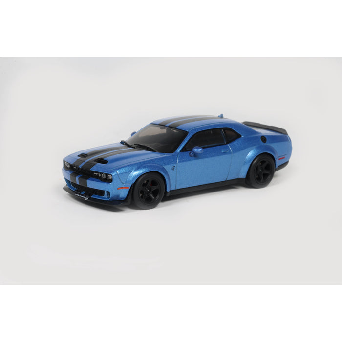 1:43 DODGE CHALLENGER SRT HELLCAT REDEYE WIDEBODY CUSTOM METALLIC BLUE 2020
