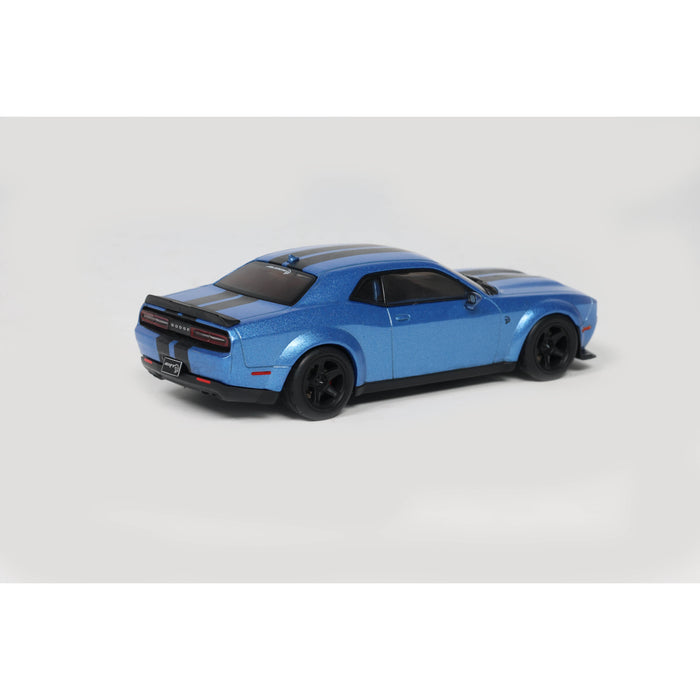 1:43 DODGE CHALLENGER SRT HELLCAT REDEYE WIDEBODY CUSTOM METALLIC BLUE 2020