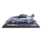 1:43 NISSAN GT-R (R35) LIBERTY WALK SILHOUETTE SILVER AND BLUE STRIPES 2020